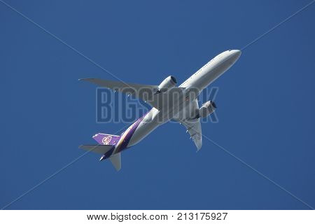 Boeing 787-900 Dreamliner Hs-twb Of Thaiairway.
