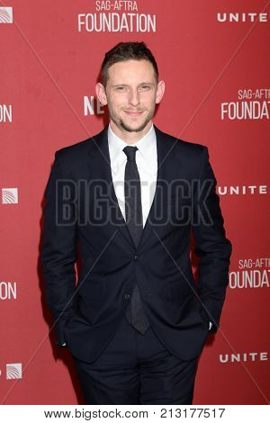 LOS ANGELES - NOV 9:  Jamie Bell at the SAG-AFTRA Foundation's Patron of the Artists Awards 2017 at Wallis Annenberg Center for the Performing Arts on November 9, 2017 in Beverly Hills, CA