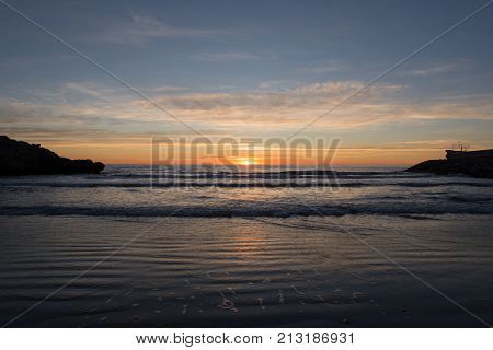 The Coast Of Oropesa Del Mar On The Costa Azahar