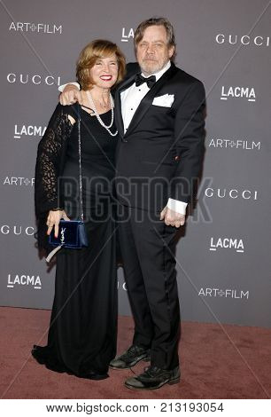 Marilou Hamill and Mark Hamill at the 2017 LACMA Art + Film Gala held at the LACMA in Los Angeles, USA on November 4, 2017.