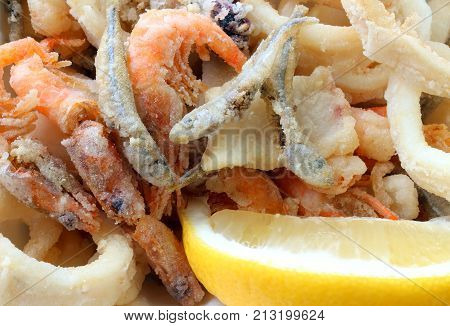 Fried Fish At The Takeaway Restaurant