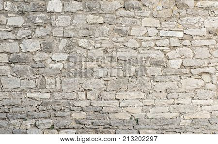 old wall with a stone stone-wall, stone-work