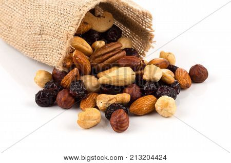 Mix Nuts, Dry Fruits And Grapes