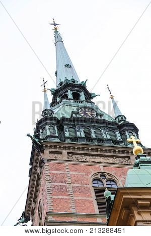 German Church In Gamla Stan, Stockholm, Sweden