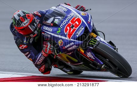 Maverick Vinales Of Spain And Movistar Yamaha Motogp