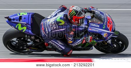 Maverick Vinales Of Spain And Movistar Yamaha Motogp