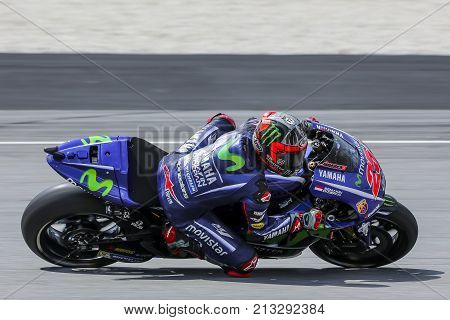 Maverick Vinales Of Spain And Movistar Yamaha Motogp