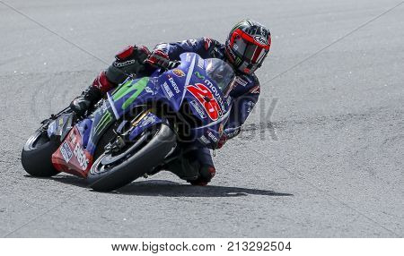 Maverick Vinales Of Spain And Movistar Yamaha Motogp