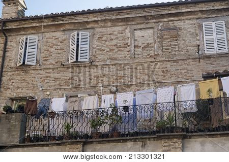 Monte San Giusto (Macerata Marches Italy): historic town
