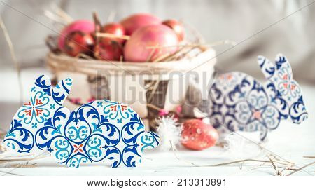 Easter Decor Bunny Paper