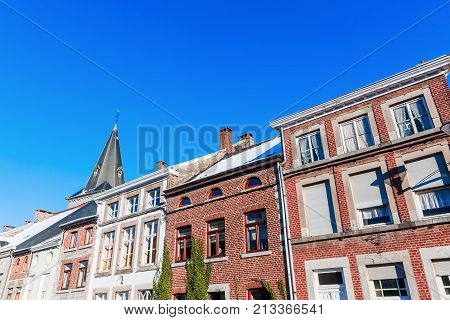 Old Buildings In The Picturesque Small City Limbourg, Belgium