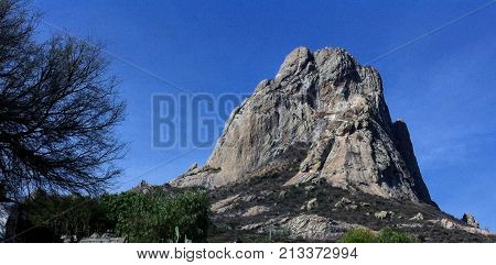 Peña de Bernal, third largest monolith in the world.