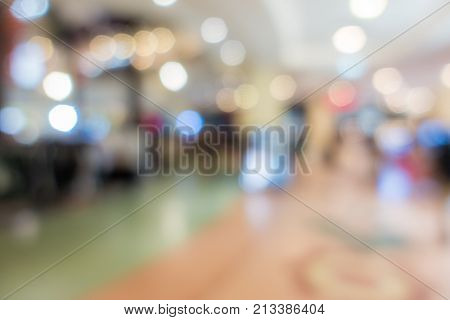 Abstrast Blurred background : shopping mall