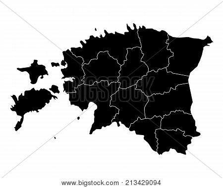 Map Of Estonia
