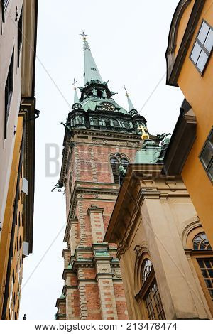 German Church In Gamla Stan, Stockholm, Sweden