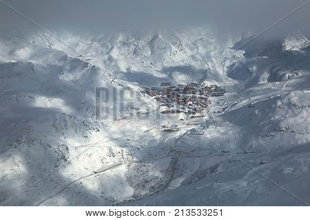 Val Thorens alpine ski resort
