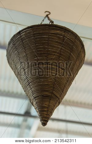 Cone on the ceiling (decoration tourism cone)