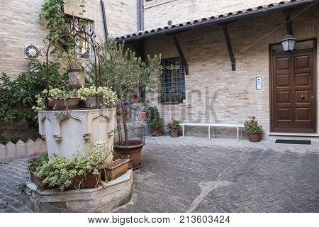 Monte San Giusto (Macerata Marches Italy): historic town