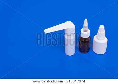 Medications, Pills And A Thermometer On A Bright Background