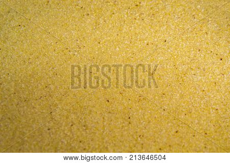 Pile Of Corn Flour Isolated Over The White Background