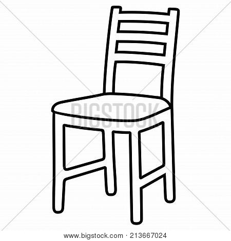 Chair Stool Seat Arm Armchair Wooden Furniture