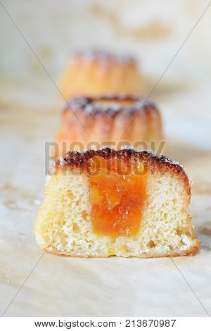Christmas baking. Fragrant kuglof. Pastry on a light background. Cake.