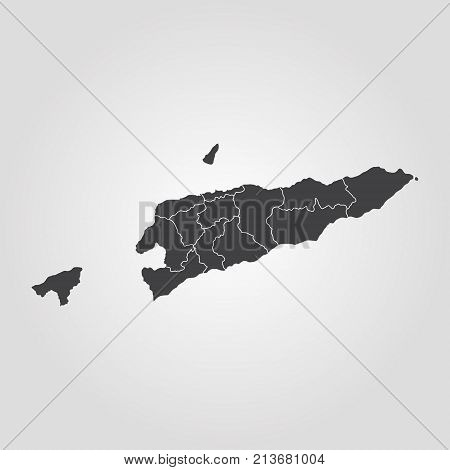 Map Of East Timor