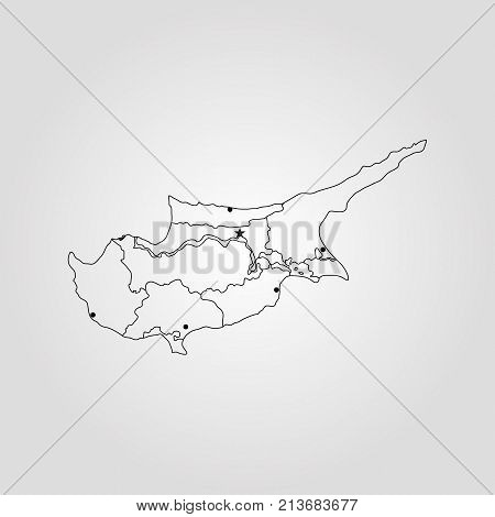 Map Of Cyprus