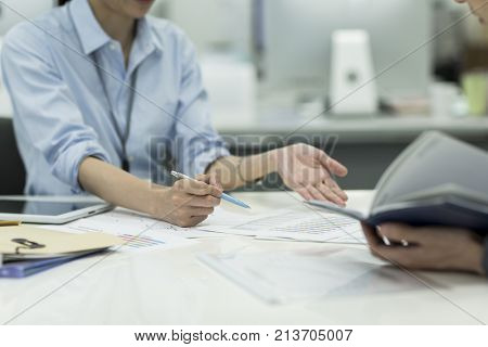 Meeting of work
