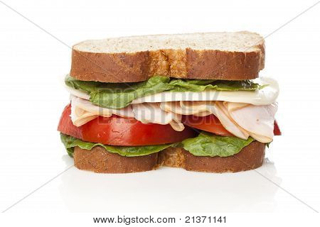eine große Türkei Sandwich