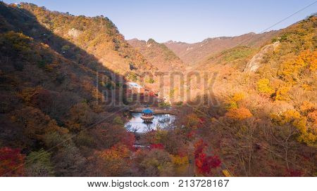 Autumn Of Naejangsan National Park,south Korea