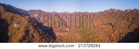 Autumn Of Naejangsan National Park,south Korea