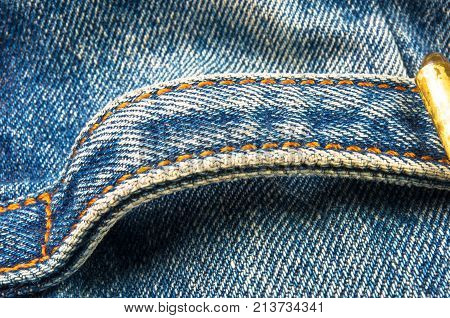 Fittings On The Jeans Hand Bag