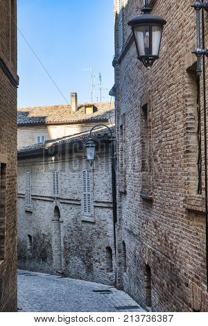 Monte San Giusto (Macerata Marches Italy): historic town