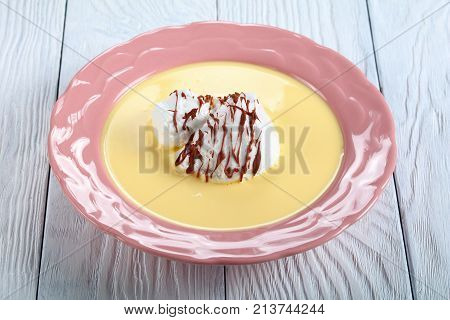 A Floating Island Or Birds Milk