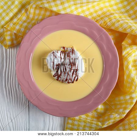 A Floating Island Or Birds Milk