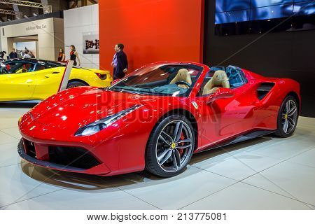 Ferrari 488 Spider Sports Car