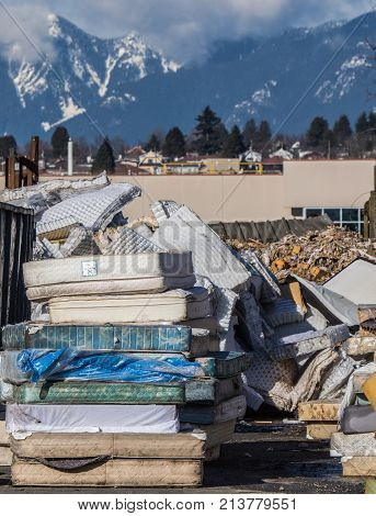 Mattress Recycling Facility Operating At Zero Waste.