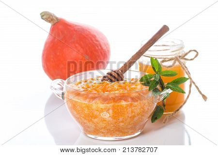 Sweet Pumpkin Porridge With Honey