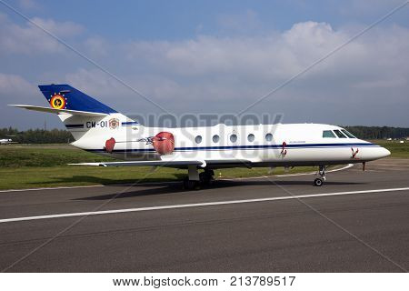 Belgian Dassault Falcon 20 Vip Airplane