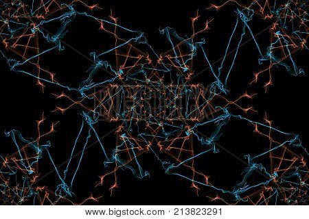 Abstract Background. Tile Seamless Pattern.