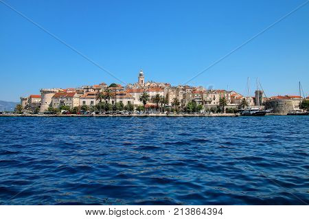 View Of Korcula Old Town, Croatia