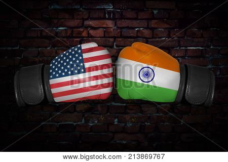 A Boxing Match Between The Usa And Russia