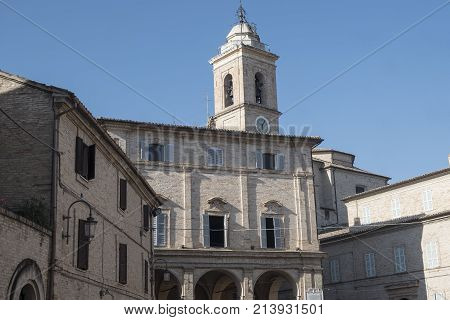 Monte San Giusto (macerata, Marches, Italy)