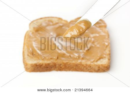 Eine Peanut Butter Sandwich
