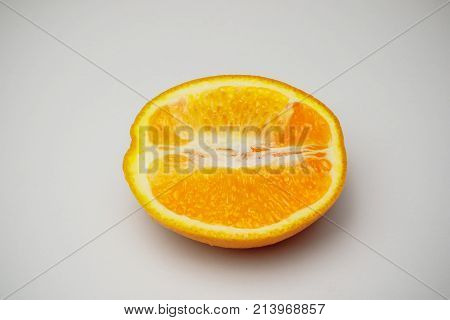 Citrus Isolated Orange Fruit Fresh