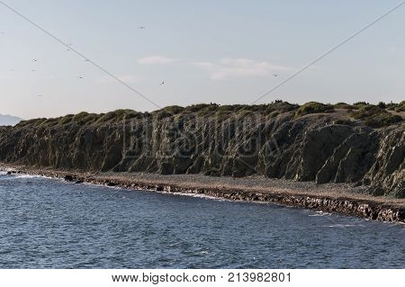 Coast Of The Island Of Tabarca, Santa Pola