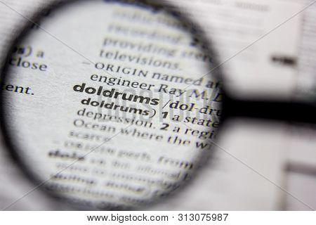 Word Or Phrase Doldrums In A Dictionary