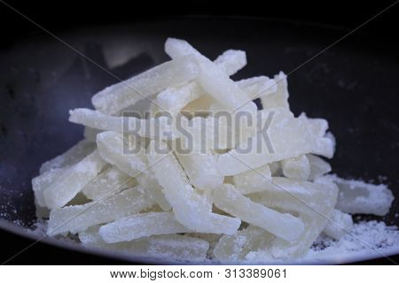 Homemade Crystalized winter wax gourd candy.