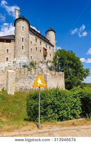 Bobolice Castle In Poland